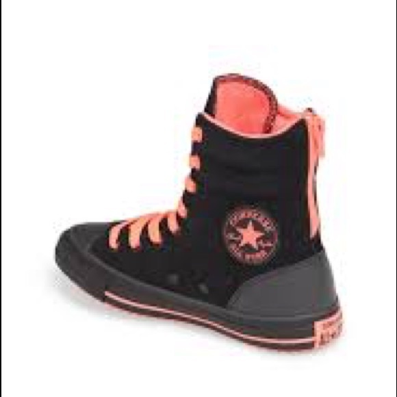 ❤️ Converse CTAS Hi Boot X-HI black/hot punch almo - Picture 2 of 8